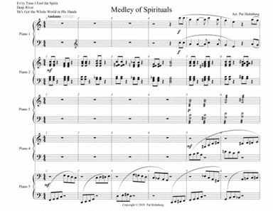 Spirituals Medley (arr. Pat Holmberg)