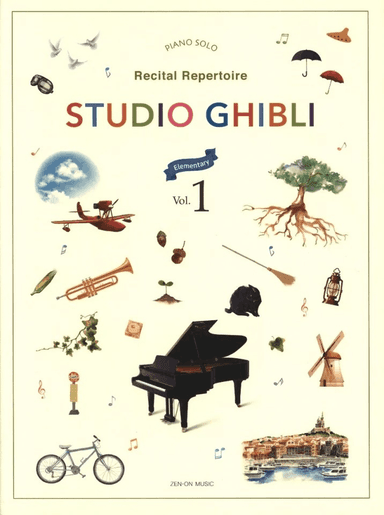 Studio Ghibli – Recital Repertoire Book 1