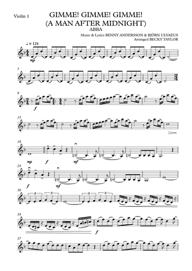 Gimme! Gimme! Gimme! (a Man After Midnight)