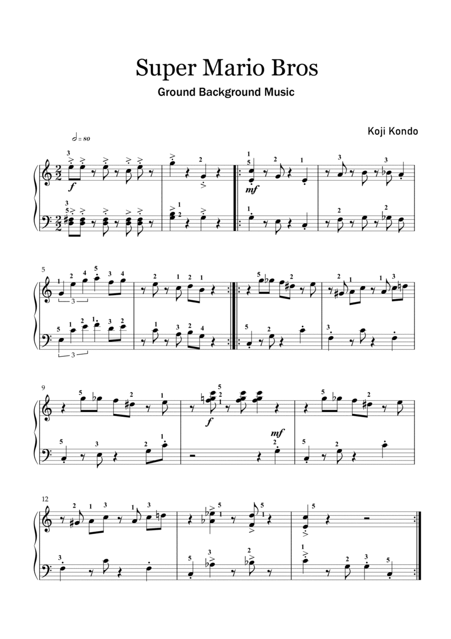 Super Mario Bros Theme