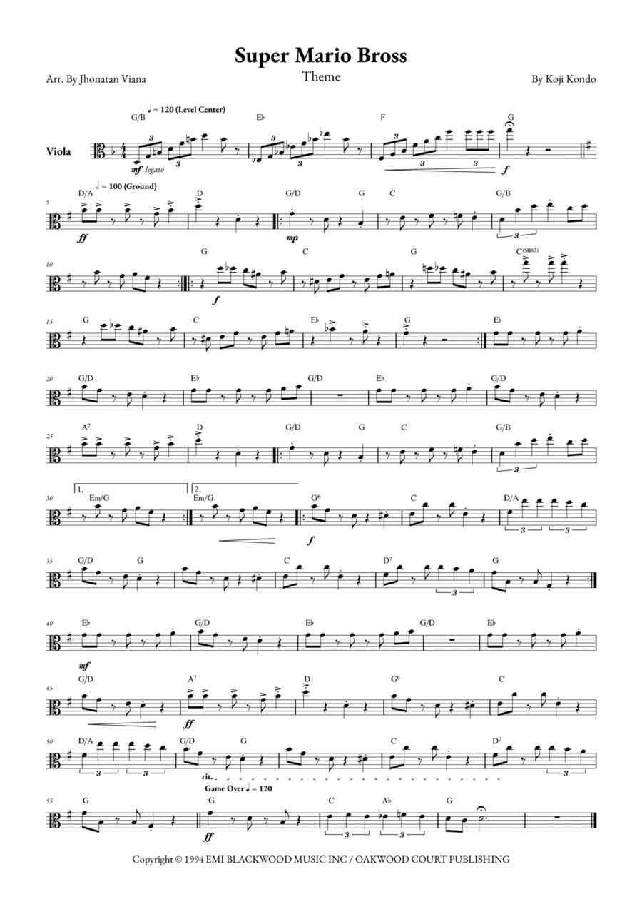 Super Mario Bros Theme