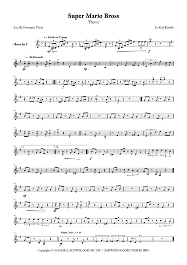 Super Mario Bros Theme