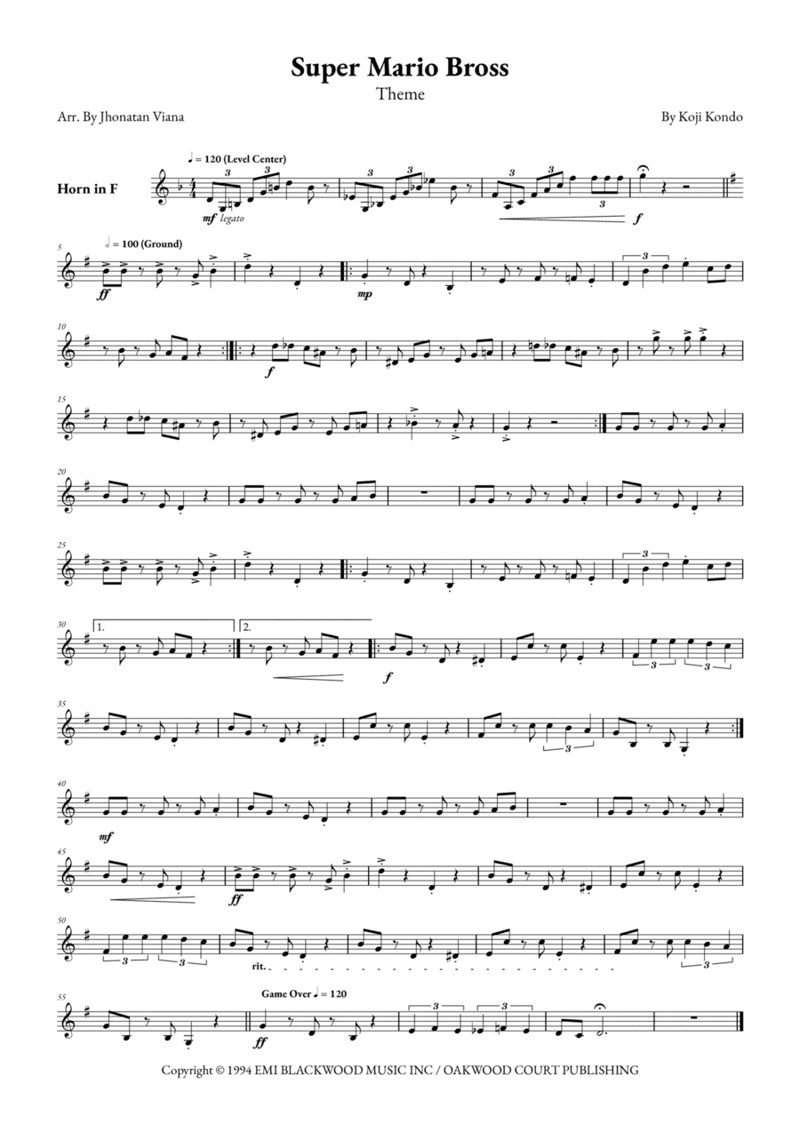 Super Mario Bros Theme
