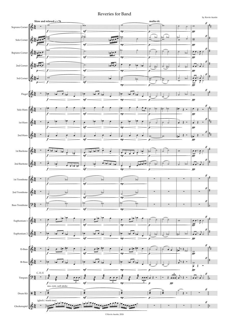 Reveries for Band