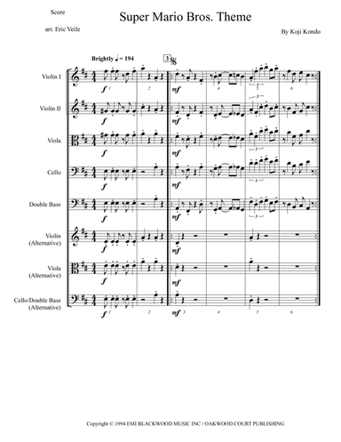 Super Mario Bros Theme