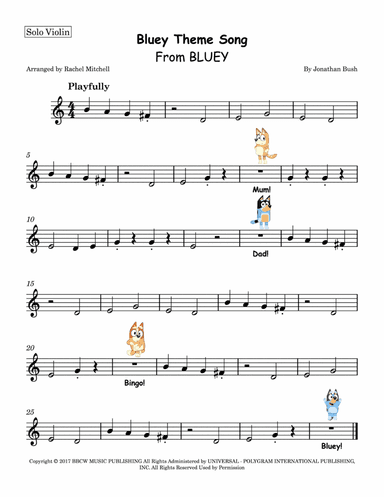 Bluey Theme Song