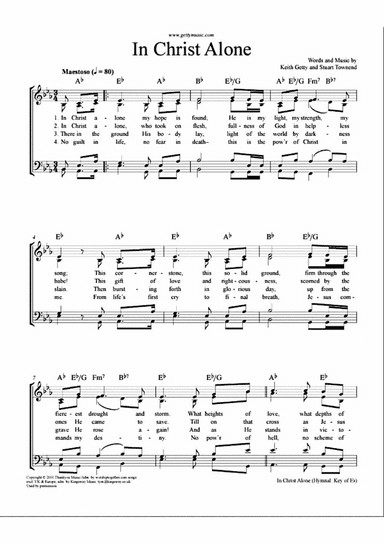 In Christ Alone