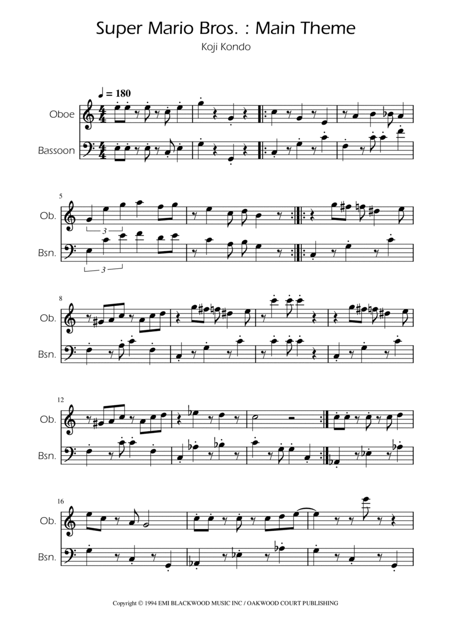 Super Mario Bros Theme
