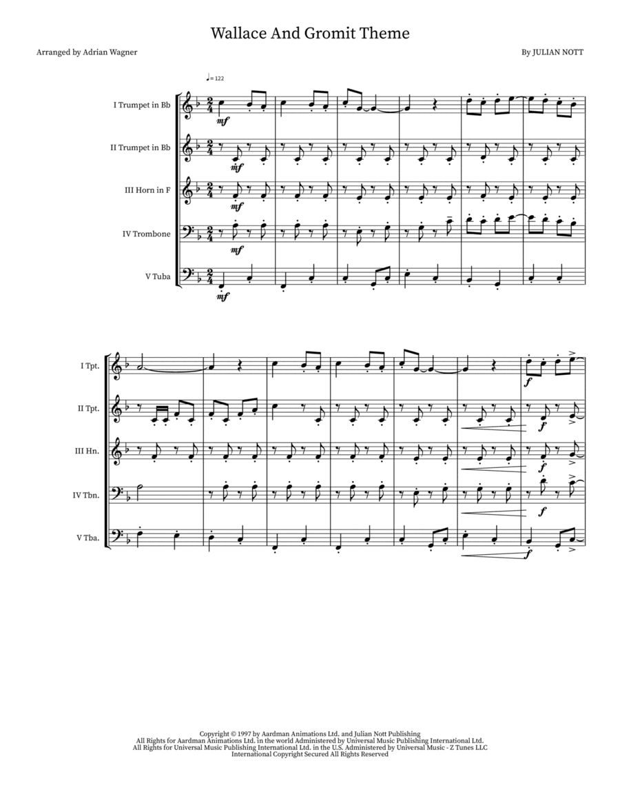 Wallace And Gromit Theme