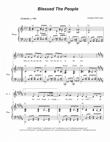 Psalms for Pentecost through Corpus Christi (Year B) (Vocal solo)