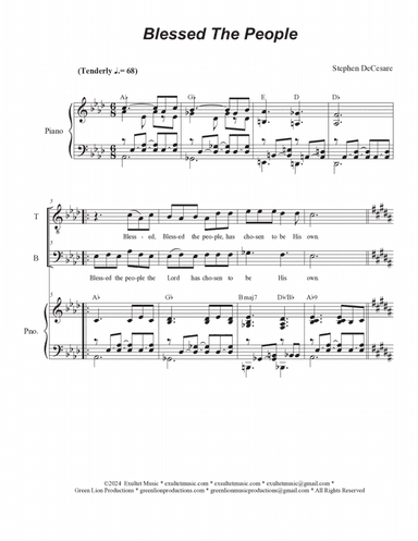 Psalms for Pentecost through Corpus Christi (Year B) (Duet for Tenor and Bass solo)