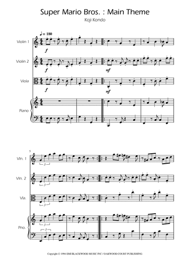Super Mario Bros Theme