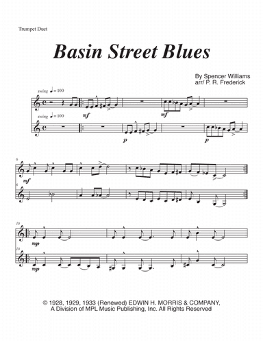 Basin Street Blues
