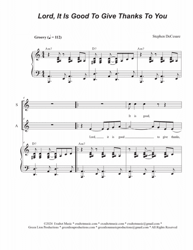 Psalms for the 11th Sunday in Ordinary Time through the Assumption (Year B) (Soprano and Alto solo)