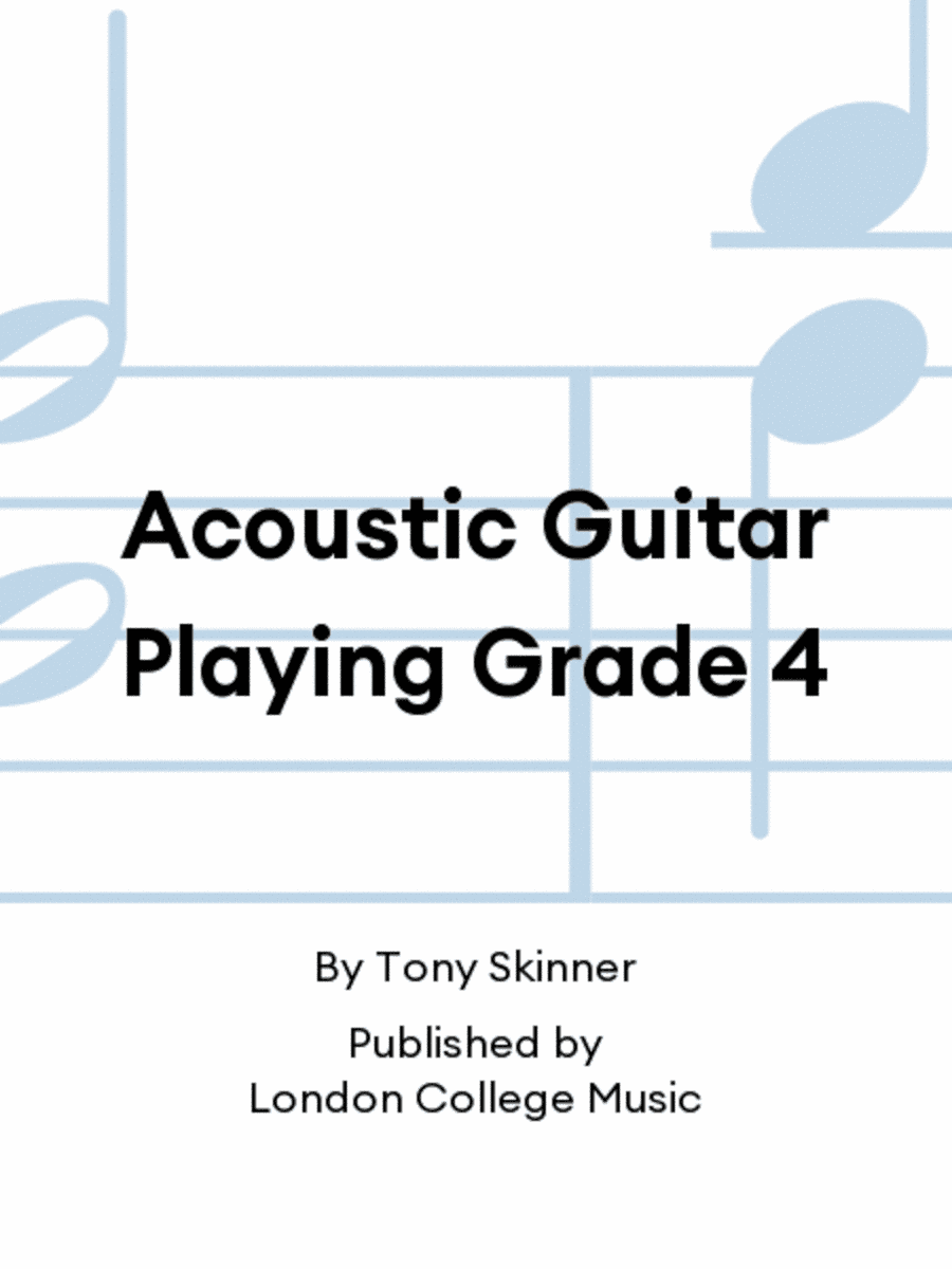 Acoustic Guitar Playing Grade 4