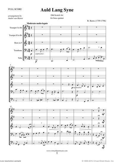 Auld Lang Syne (COMPLETE)