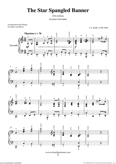 The Star Spangled Banner - USA Anthem