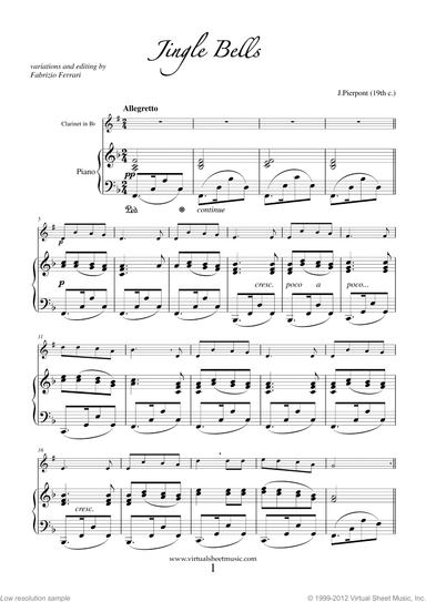 Christmas Variations (Advanced Christmas Carols)