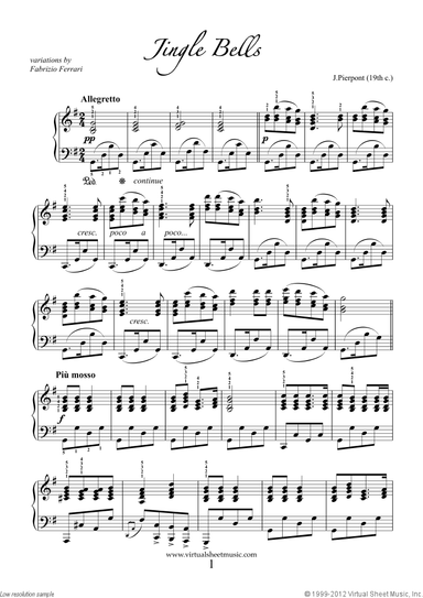 Christmas Variations (Advanced Christmas Carols)