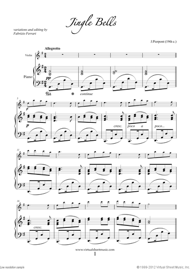Christmas Variations (Advanced Christmas Carols)