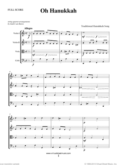 Hanukkah Songs Collection (Chanukah songs, f.score)