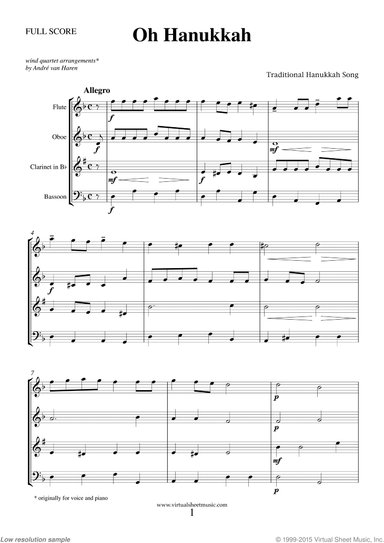 Hanukkah Songs Collection (Chanukah songs, f.score)