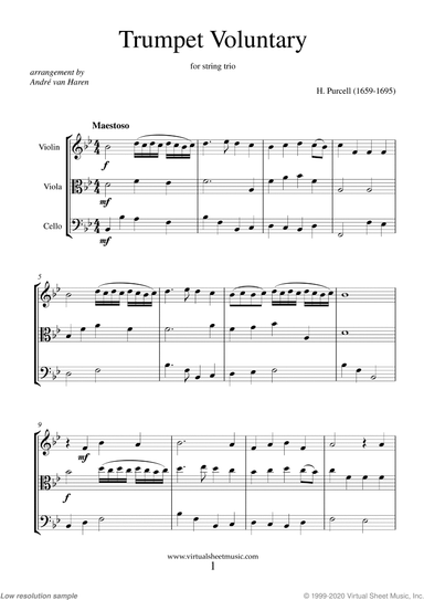 Trumpet Voluntary and Hornpipe (COMPLETE)