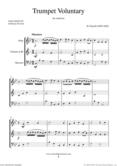 Trumpet Voluntary and Hornpipe (COMPLETE)