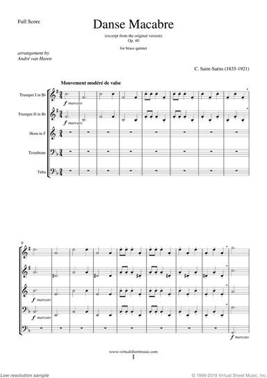 Danse Macabre (f.score)