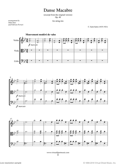 Danse Macabre (f.score)