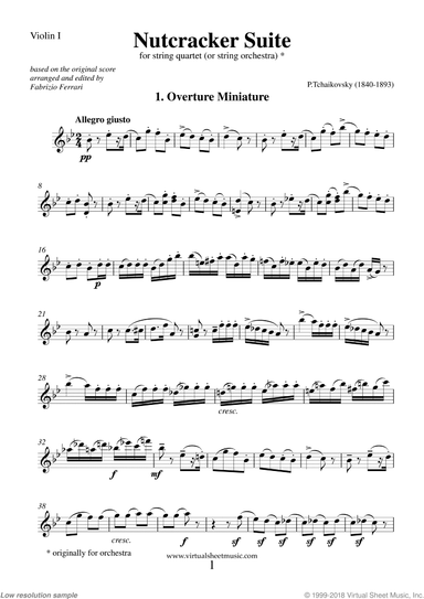 Nutcracker Suite (parts)