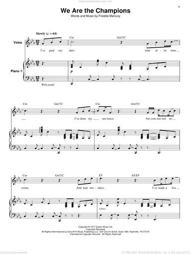 We Are The Champions