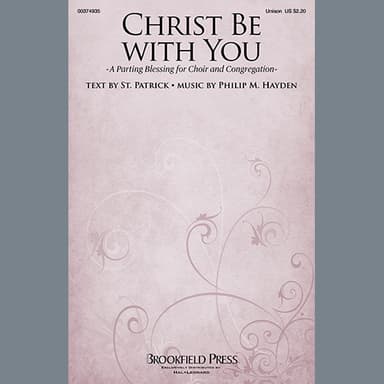 Christ Be With You (A Parting Blessing for Choir and Congregation)
