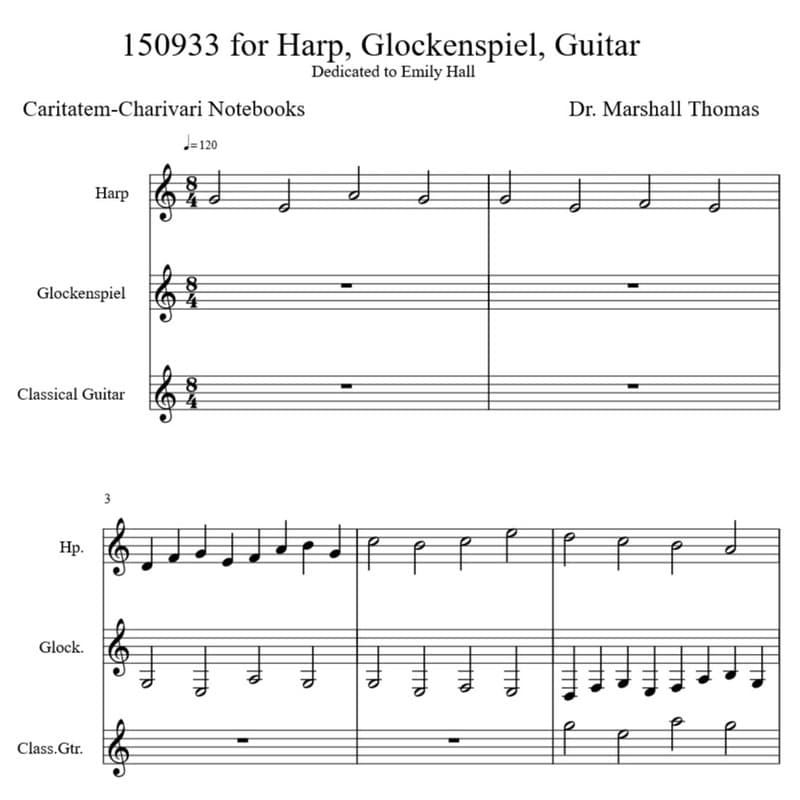 150933 for Harp, Glockenspiel, Guitar