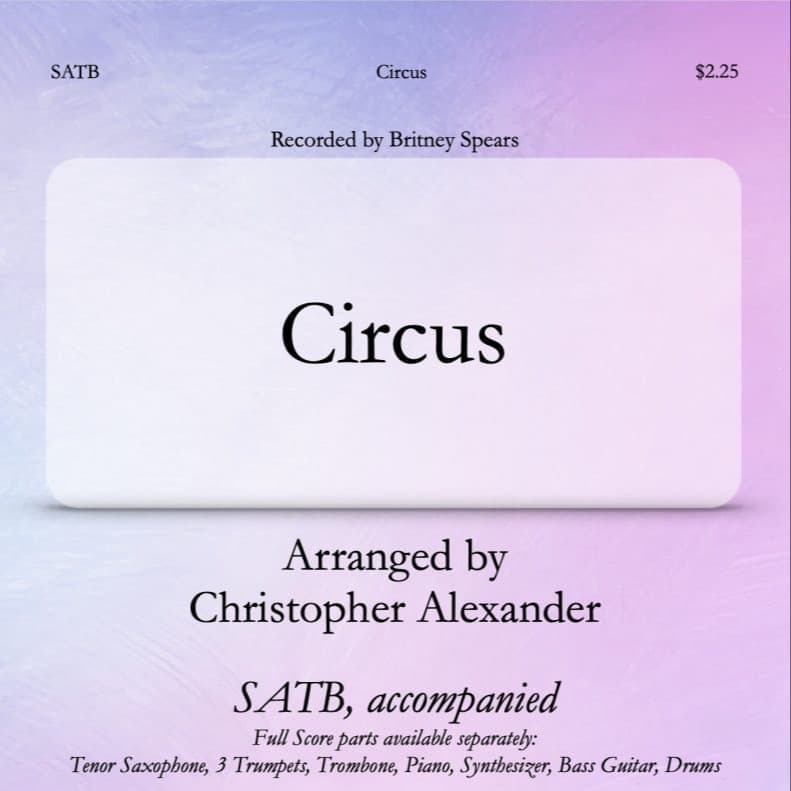 Circus (arr. Christopher Alexander)