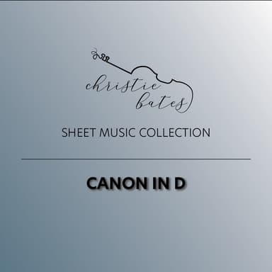 Canon In D (arr. Christie Bates)