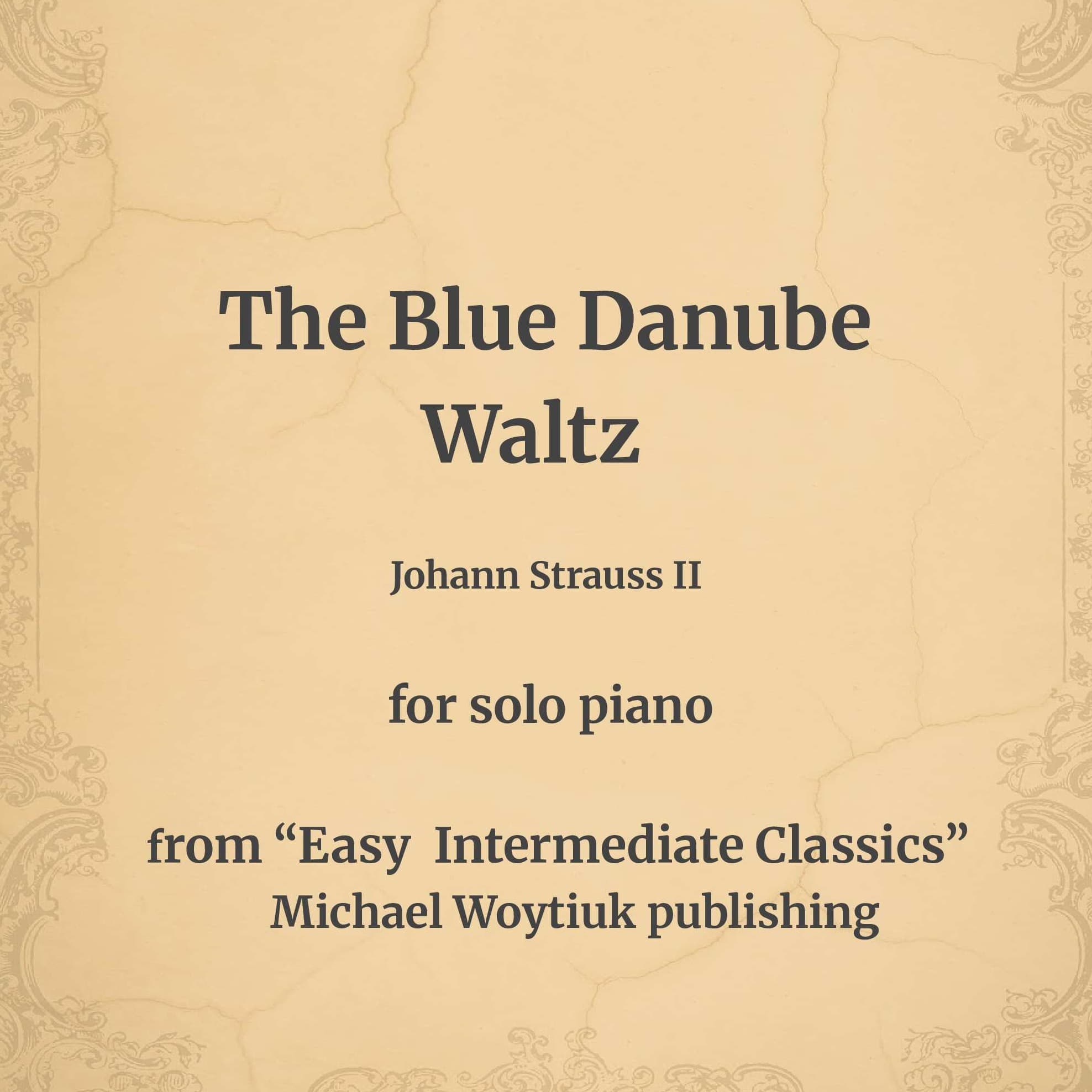 The Blue Danube Waltz (arr. Michael Woytiuk)