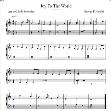 Joy To The World (arr. Linda Schooley)