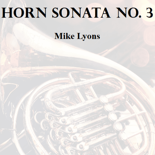 Horn Sonata No. 3 - 3rd. Movement:Rondo - Presto