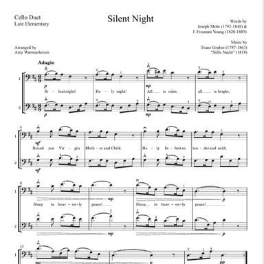 Silent Night (arr. Amy Warmenhoven)