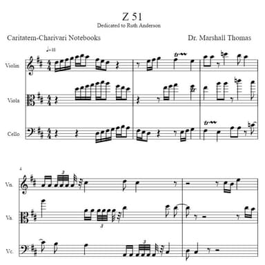 Z 51 for String Trio