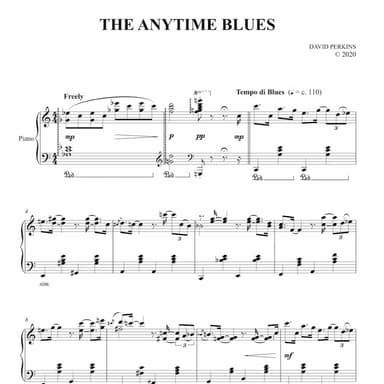 The Anytime Blues (Piano solo)