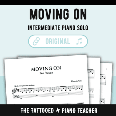 Moving On - Intermediate Piano Solo