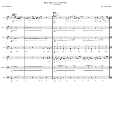 Here, There And Everywhere (arr. Joshua Simon)