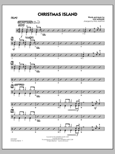 Christmas Island - Drums