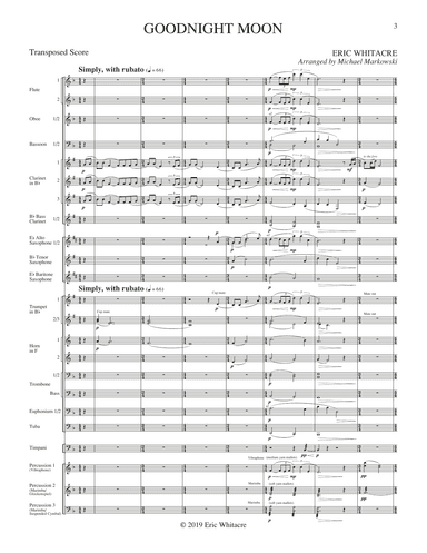 Goodnight Moon (arr. Michael Markowski)