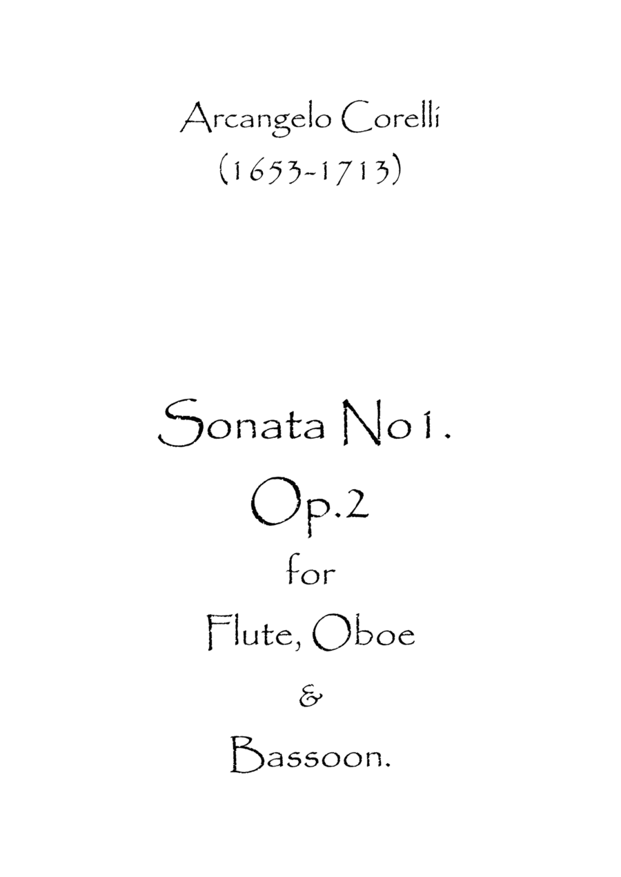 Sonata No.1 Op.2 (arr. Spence Bundy)