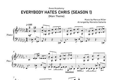 Everybody Hates Chris - Main Title Theme (arr. Marcello Gallante)