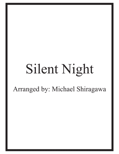 Silent Night - Violin (arr. Michael Shiragawa)