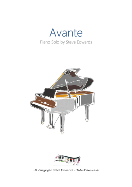 Avante for Solo Piano (Intermediate version)